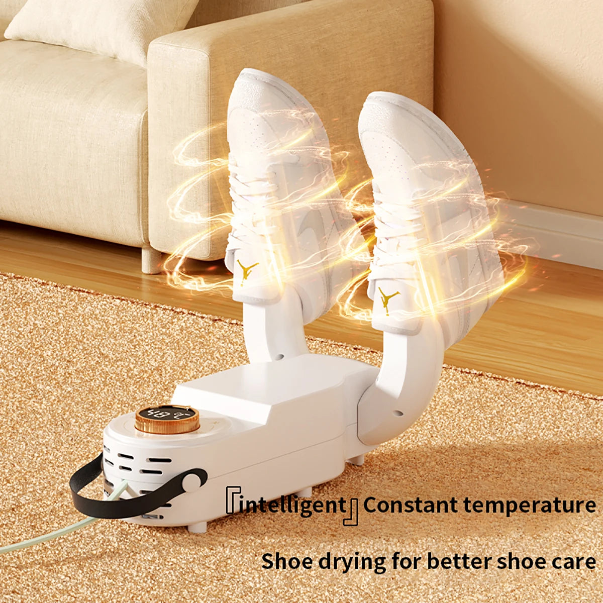 Secador De Zapatillas Eléctrico Con Luz UV, Elimina El Olor
